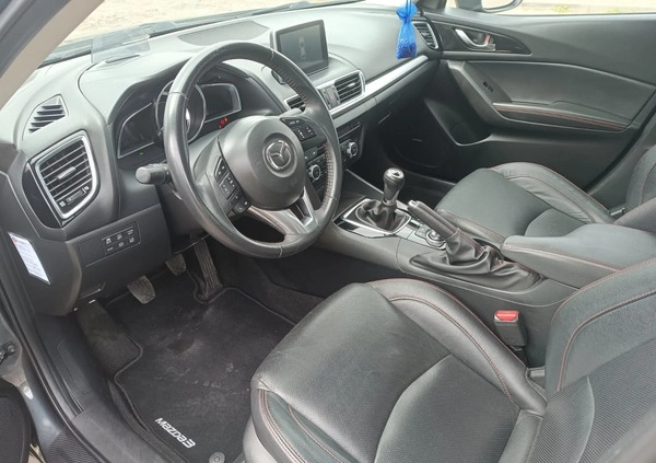 Mazda 3 cena 33900 przebieg: 235000, rok produkcji 2014 z Grudziądz małe 56